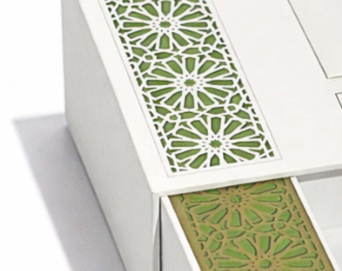 Paper packaging detail