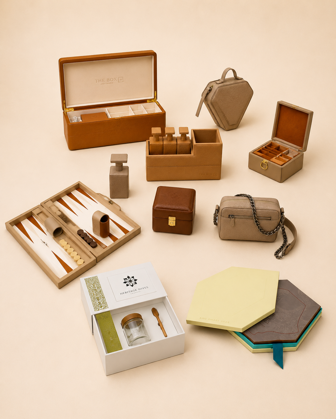 Luxury bespoke packaging boxes and premium gifting items