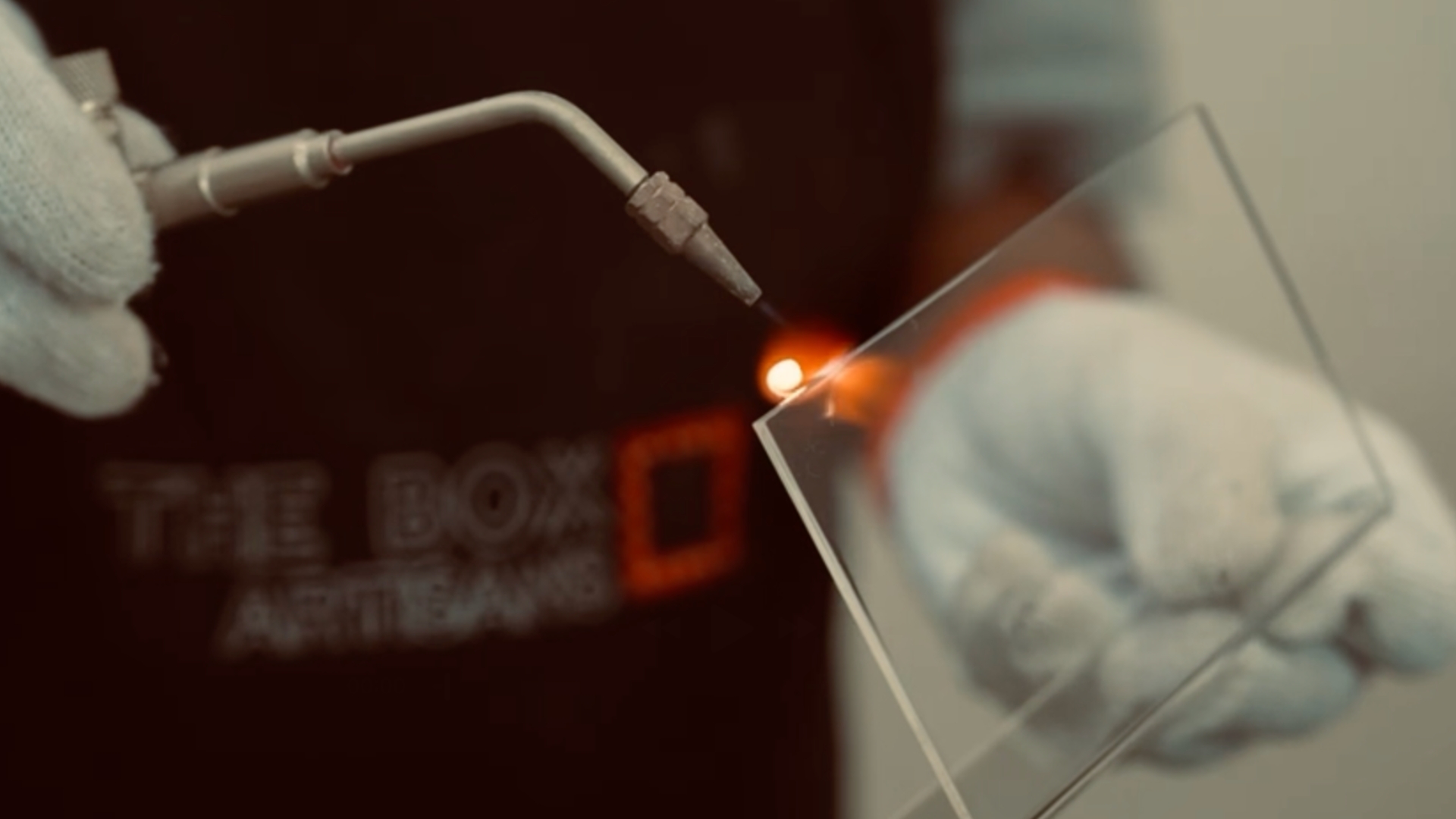 Precision acrylic work at The Box Artisans